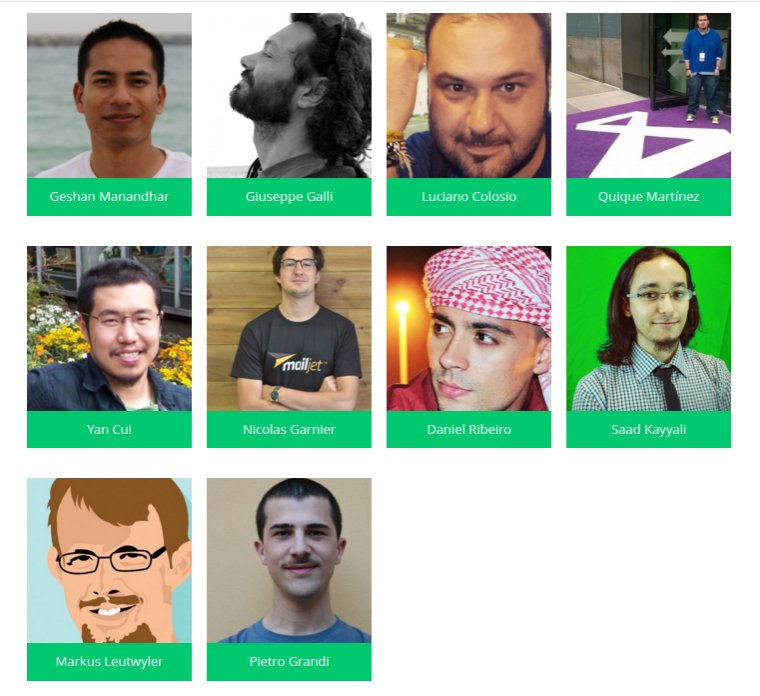 Codemotion Dubai 2016 Speaker lineup Codemotion Dubai 2016 Speaker lineup