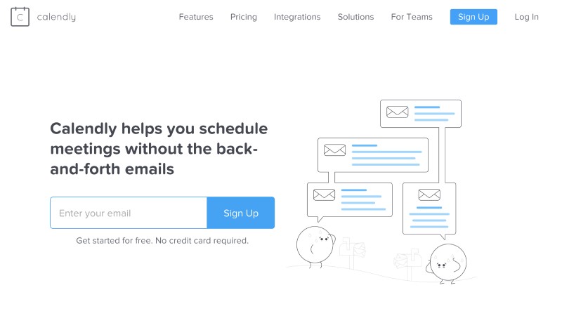 Get over the meeting scheduling madness with Calendly Calendly website