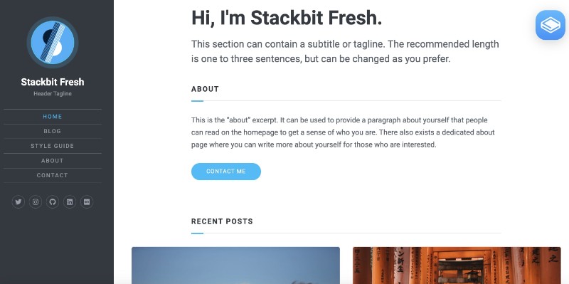 Yes! your website is working Yes! your JAMstack website is working