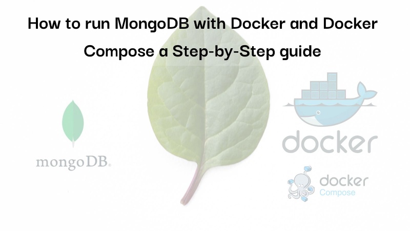 Learn how to use MongoDB with Docker and Docker Compose Learn how to use MongoDB with Docker and Docker Compose