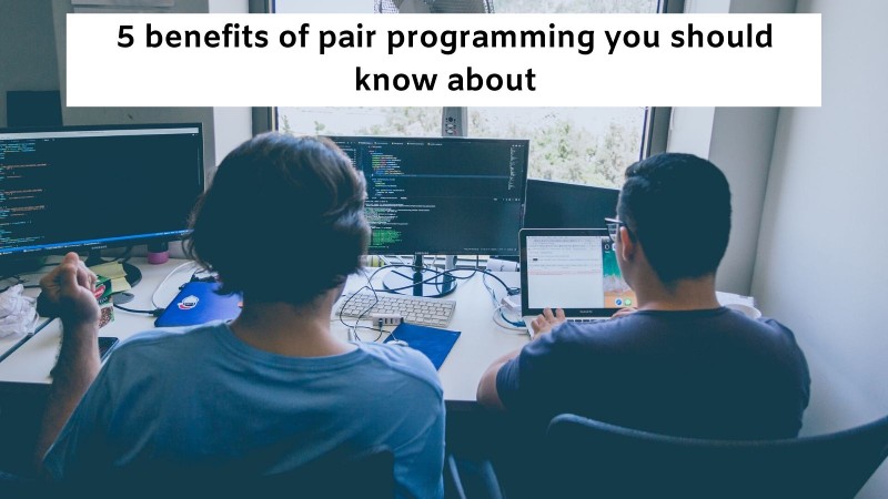 Pair programming in action Pair programming in action