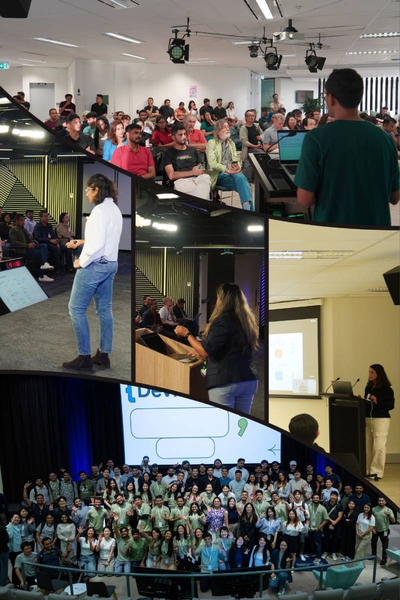 Some photos from the events I helped organize in 2025, the biggest one being DevFest Sydney 2025 in October Some photos from the events I helped organize in 2025, the biggest one being DevFest Sydney 2025 in October