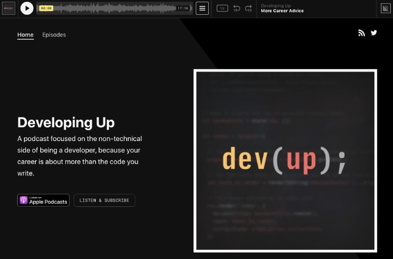 Software engineering podcast - Developing Up Developing up Software engineering podcast